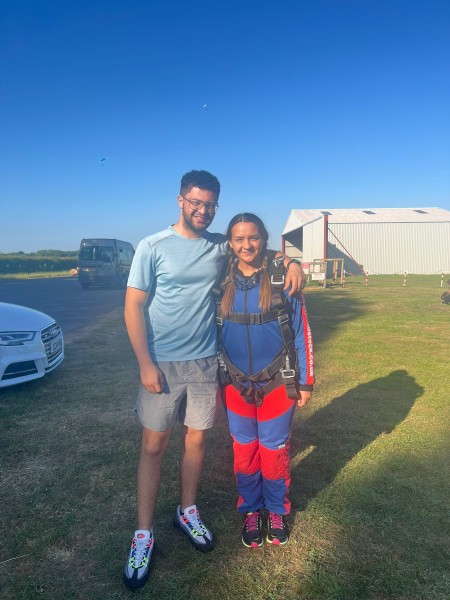 Mersey Care Staff Skydive at Whitchurch Airfield