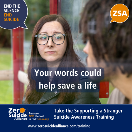 Supporting a Stranger Suicide Awareness Training