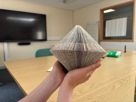 Book Folding Sculpture Halton CYPMHS